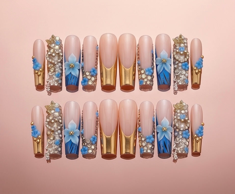 Midnight Blossom Claws