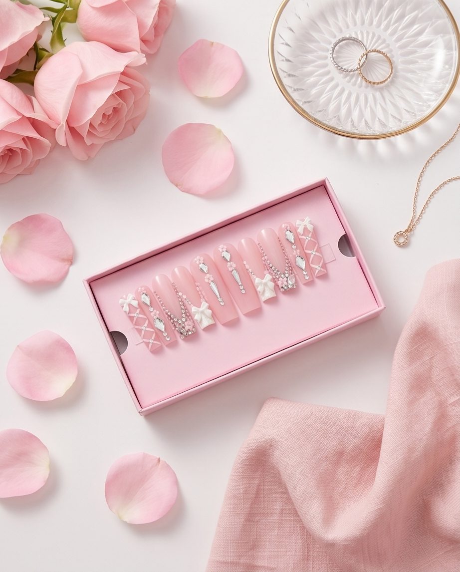 Blush & Bows Claws