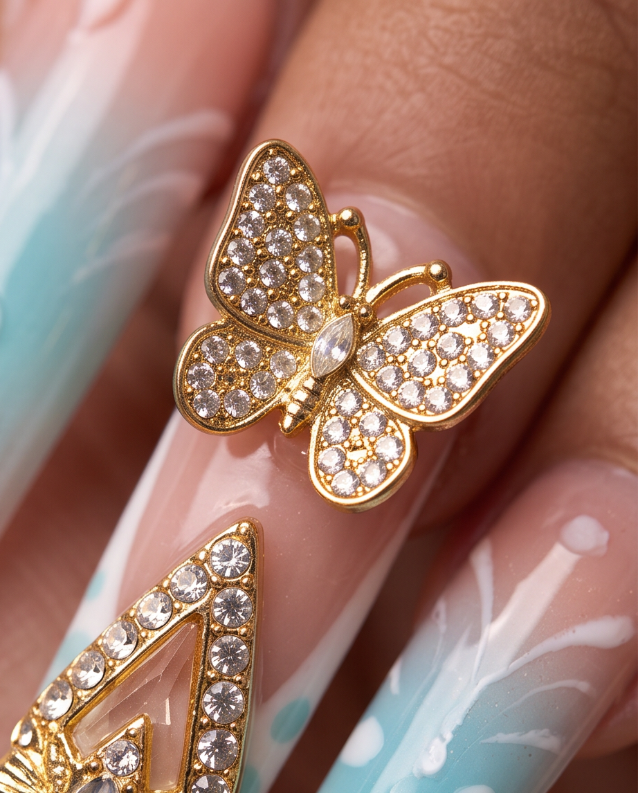Blue Ice Charm Claws